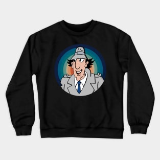 Inspector Gadget Unleashed Silver Screen Sleuthing Crewneck Sweatshirt